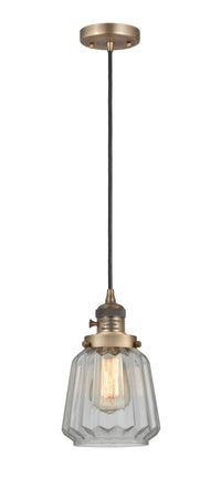 Franklin Restoration Mini Pendant Antique Brass