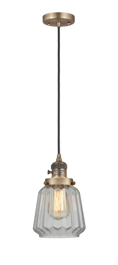 Franklin Restoration Mini Pendant Antique Brass