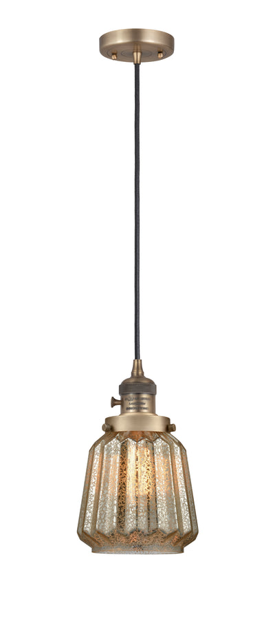 Franklin Restoration Mini Pendant Antique Brass