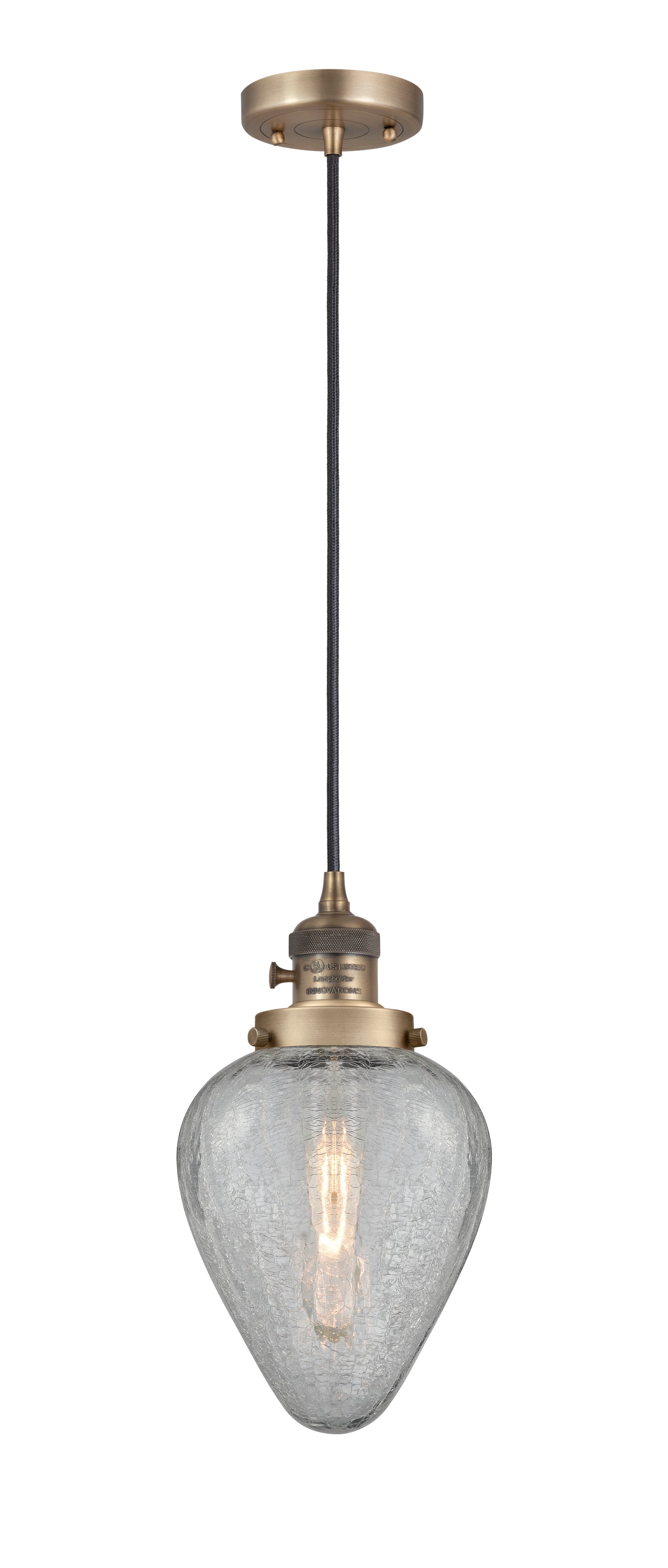 Franklin Restoration Mini Pendant Antique Brass