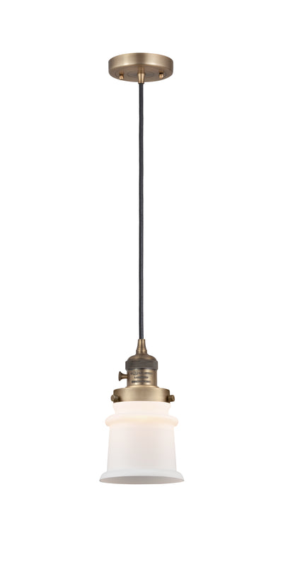 Franklin Restoration Mini Pendant Antique Brass