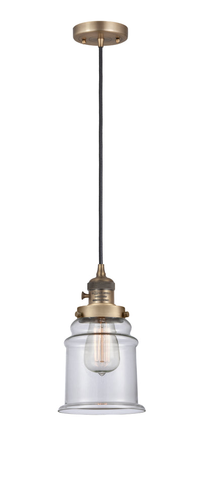 Franklin Restoration Mini Pendant Brass