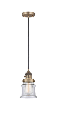 Franklin Restoration Mini Pendant Cast Brass