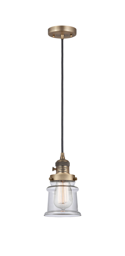 Franklin Restoration Mini Pendant Cast Brass
