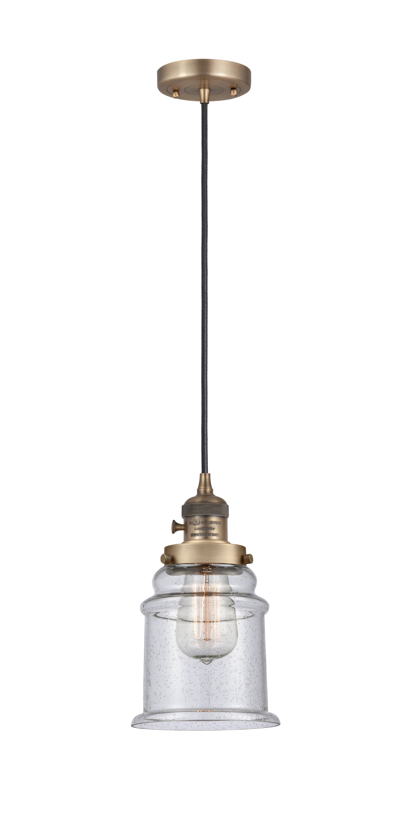 Franklin Restoration Mini Pendant Brass