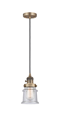 Franklin Restoration Mini Pendant Antique Brass
