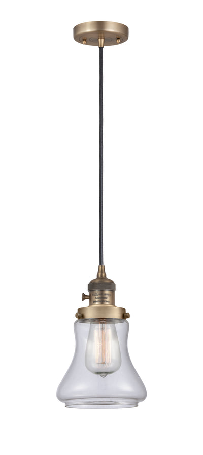 Franklin Restoration Mini Pendant Brass
