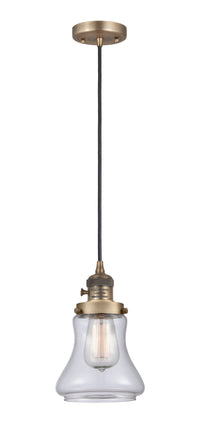 Franklin Restoration Mini Pendant Antique Brass