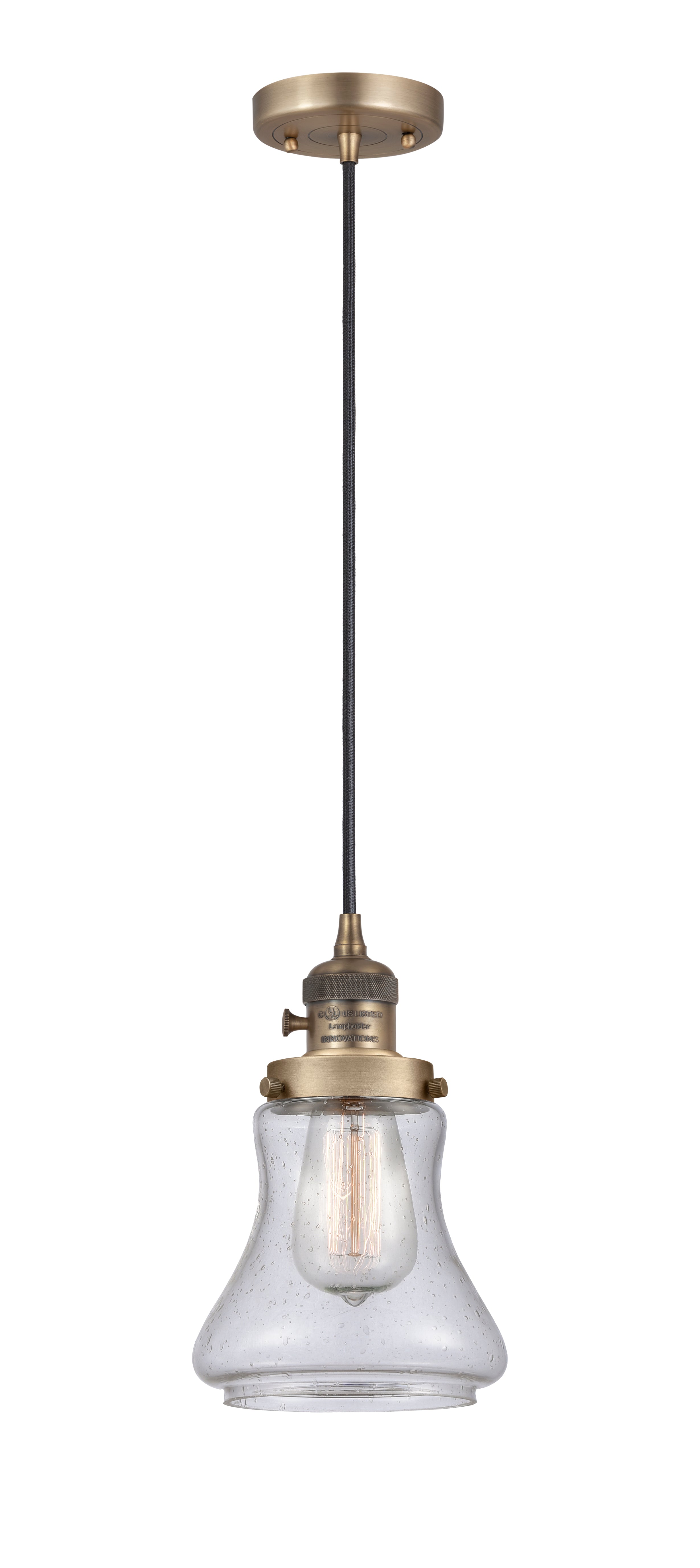 Franklin Restoration Mini Pendant Brass