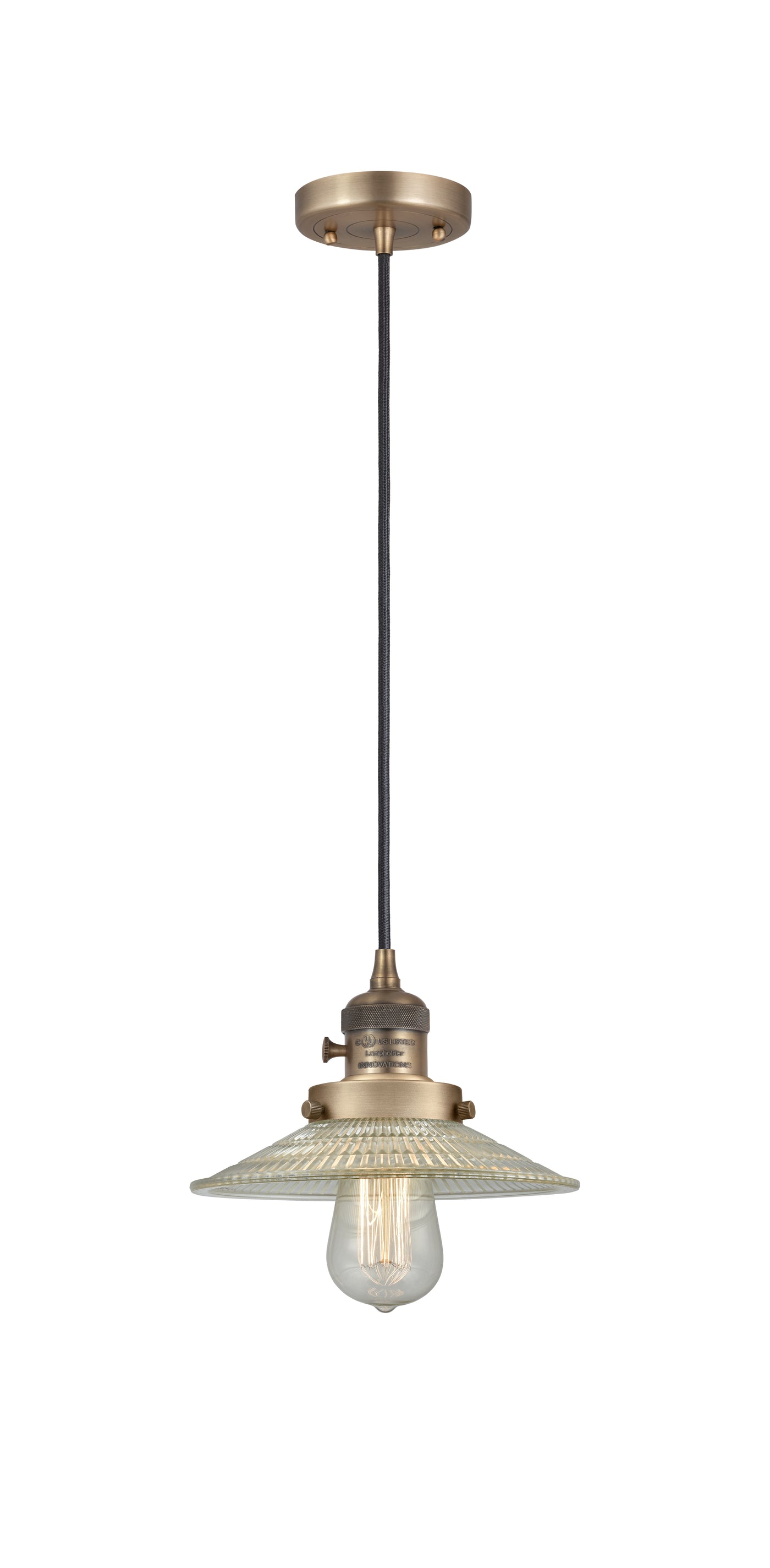 Franklin Restoration Pendant Antique Brass