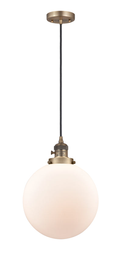 Franklin Restoration Mini Pendant Antique Brass