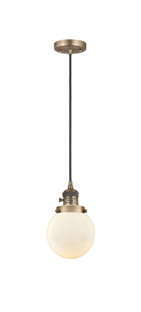 Franklin Restoration Mini Pendant Antique Brass