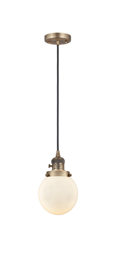 Franklin Restoration Mini Pendant Antique Brass
