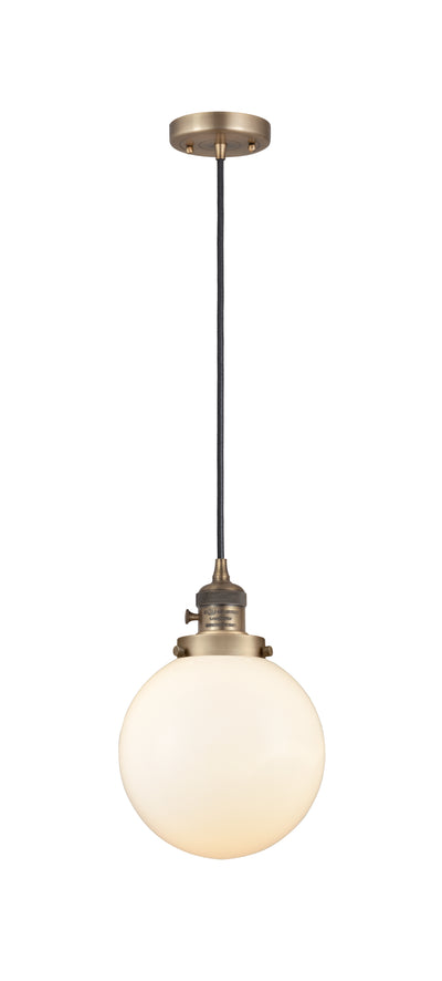 Franklin Restoration Mini Pendant Antique Brass