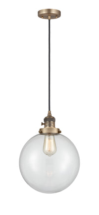 Franklin Restoration Mini Pendant Cast Brass