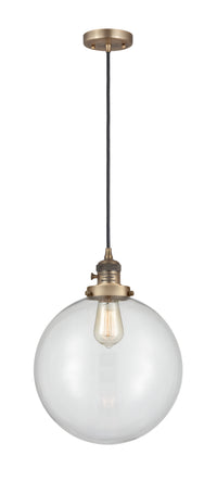 Franklin Restoration Mini Pendant Antique Brass