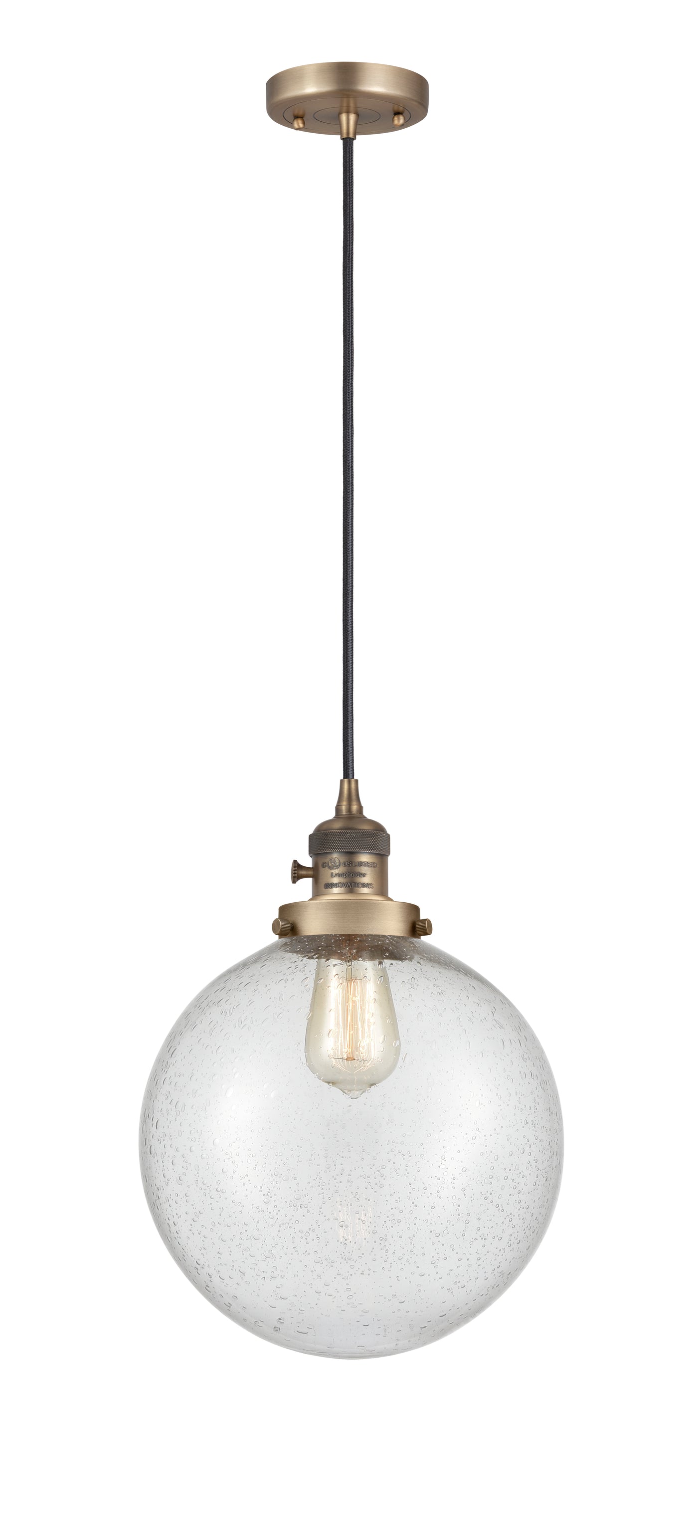 Franklin Restoration Mini Pendant Cast Brass