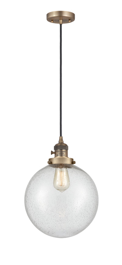 Franklin Restoration Mini Pendant Antique Brass
