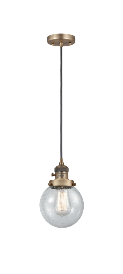 Franklin Restoration Mini Pendant Antique Brass