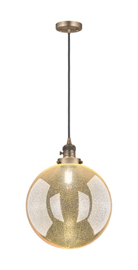 Franklin Restoration Mini Pendant Antique Brass