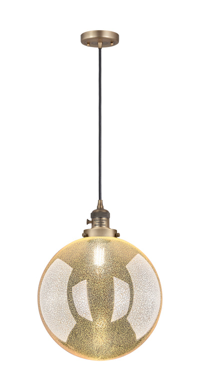 Franklin Restoration Mini Pendant Antique Brass