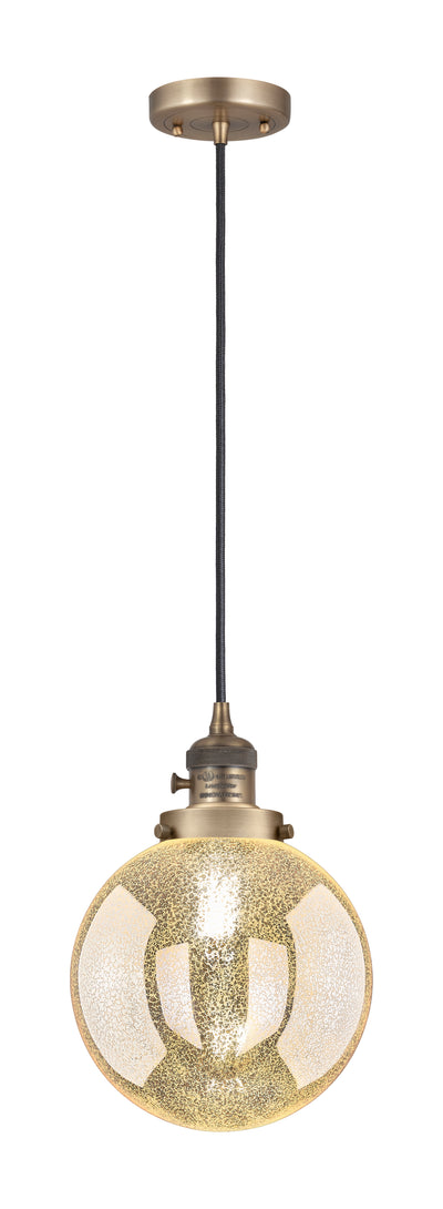 Franklin Restoration Mini Pendant Antique Brass