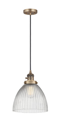 Franklin Restoration Mini Pendant Antique Brass