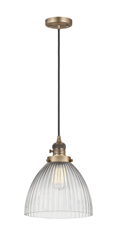 Franklin Restoration Mini Pendant Antique Brass