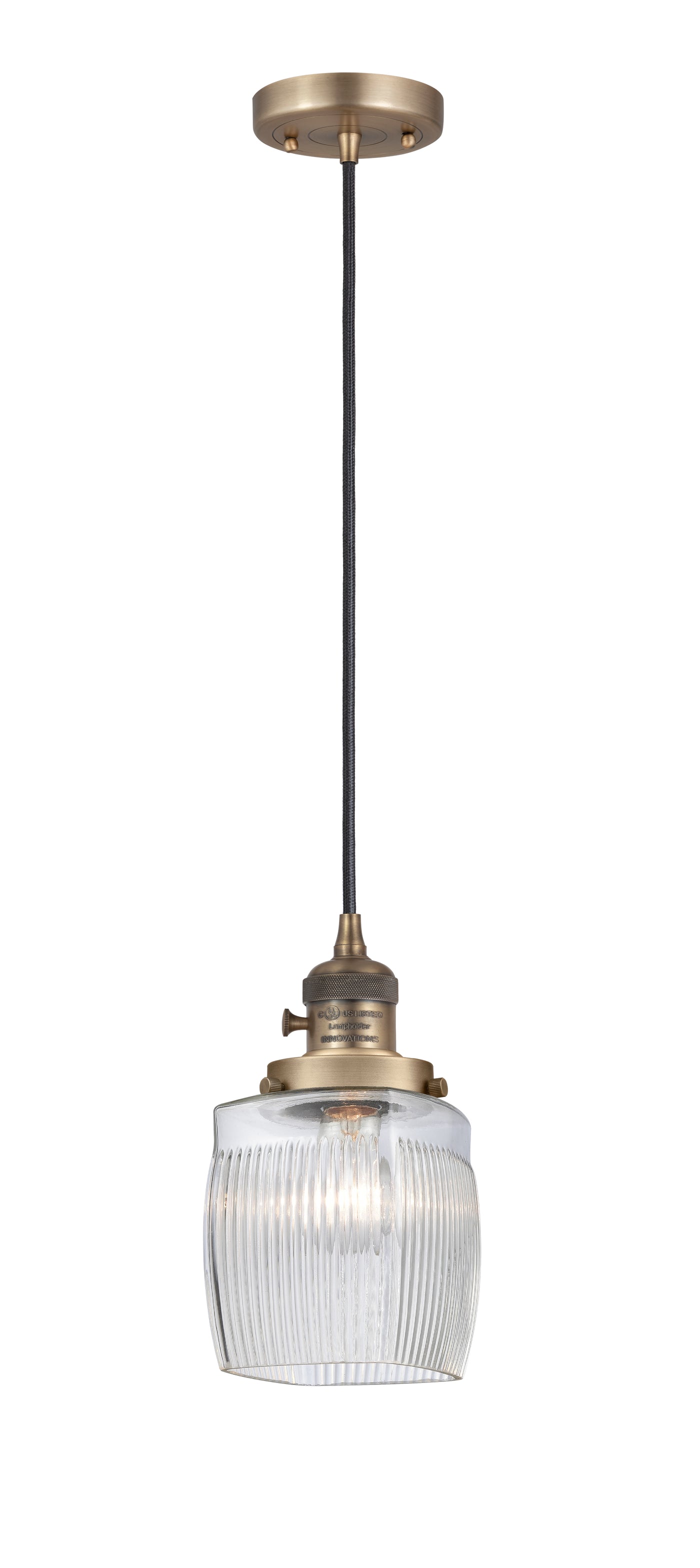 Franklin Restoration Pendant Antique Finish