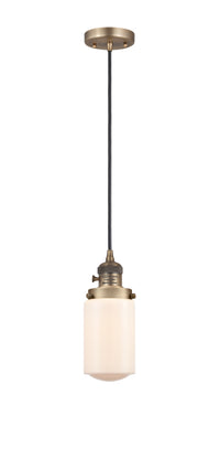 Franklin Restoration Mini Pendant Antique Brass