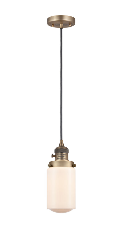 Franklin Restoration Mini Pendant Antique Brass