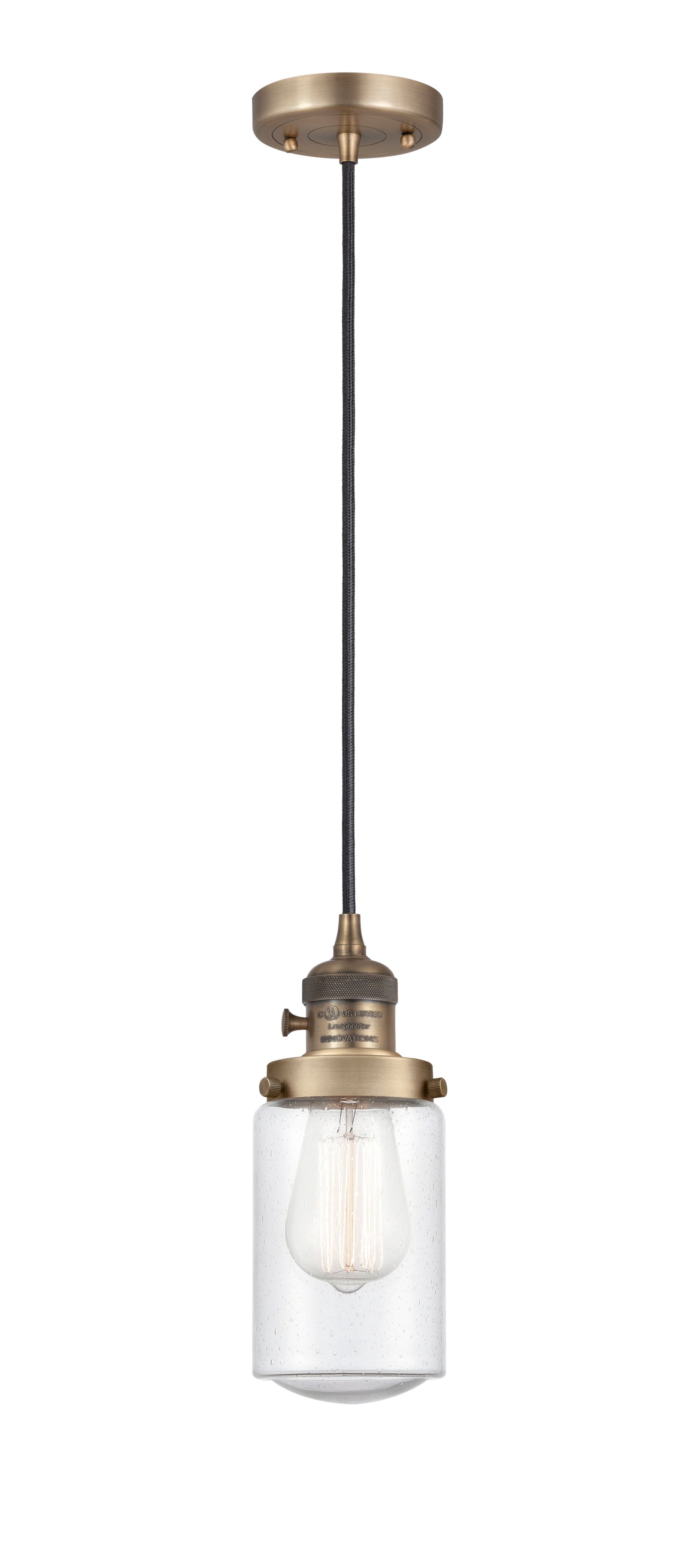 Franklin Restoration Mini Pendant Brass
