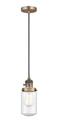 Franklin Restoration Mini Pendant Brass