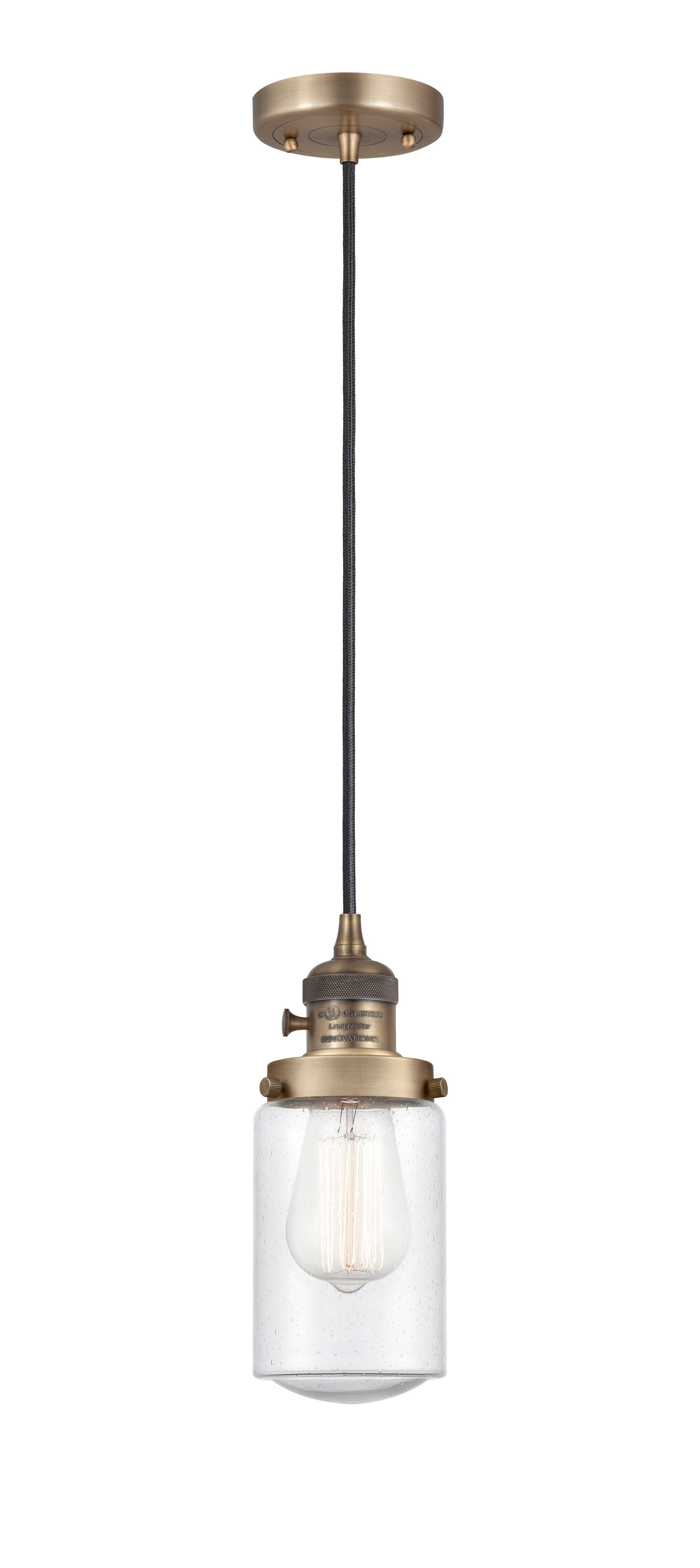 Franklin Restoration Mini Pendant Brass