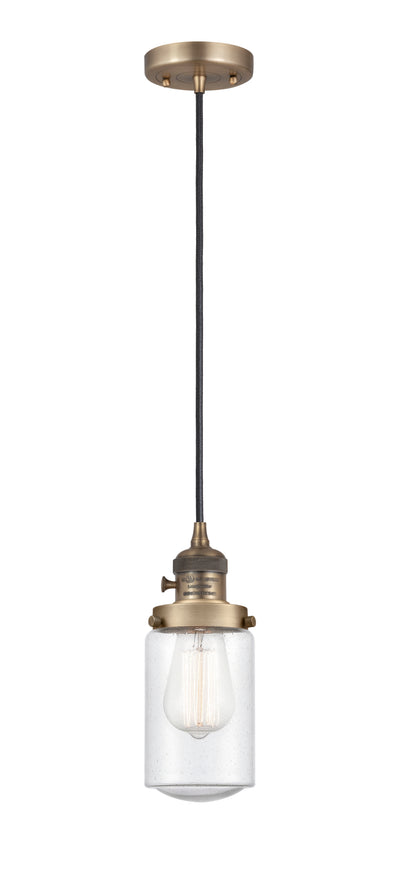 Franklin Restoration Mini Pendant Brass