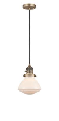 Franklin Restoration Mini Pendant Antique Brass