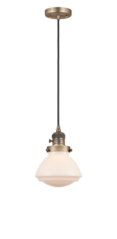 Franklin Restoration Mini Pendant Antique Brass