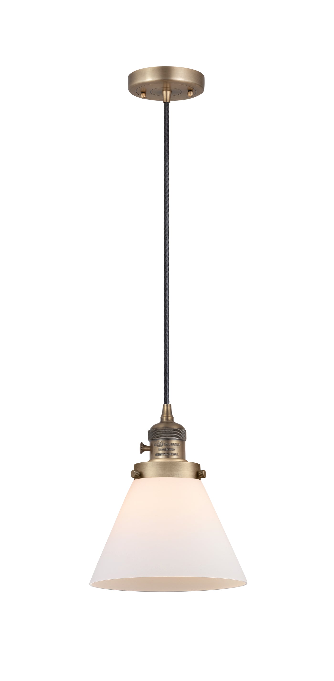 Franklin Restoration Cast Brass Pendant