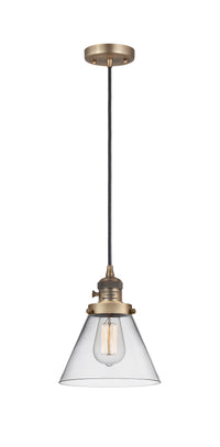 Franklin Restoration Mini Pendant Antique Brass