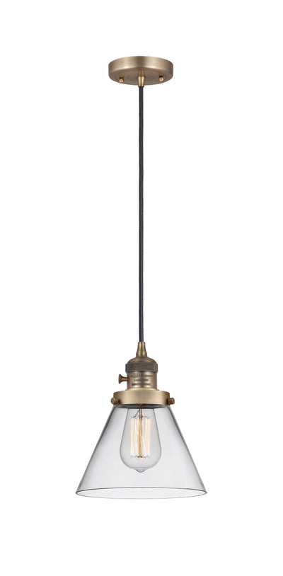 Franklin Restoration Cast Brass Pendant