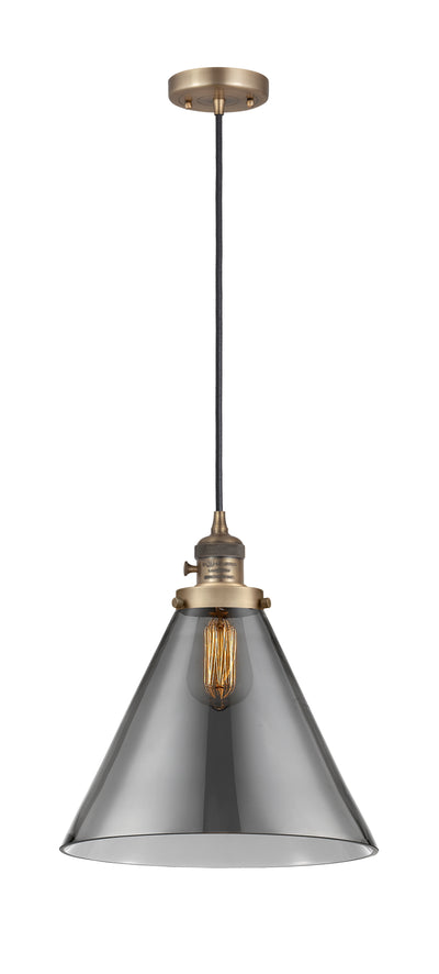 Franklin Restoration Mini Pendant Antique Brass