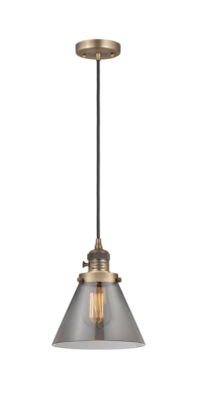Franklin Restoration Mini Pendant Antique Brass