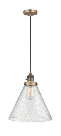 Franklin Restoration Mini Pendant Antique Brass