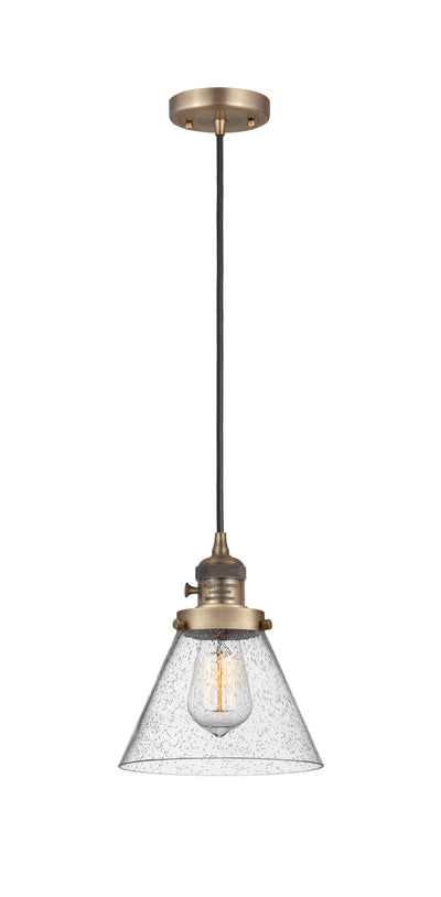 Franklin Restoration Mini Pendant Antique Brass
