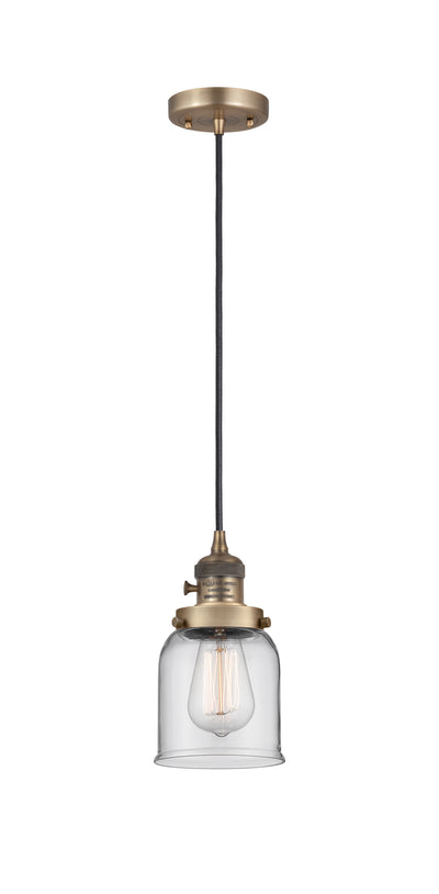 Franklin Restoration Mini Pendant Antique Brass