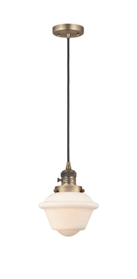 Franklin Restoration Mini Pendant Antique Brass