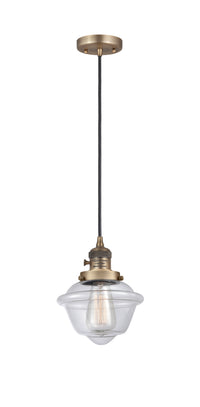 Franklin Restoration Mini Pendant Antique Brass