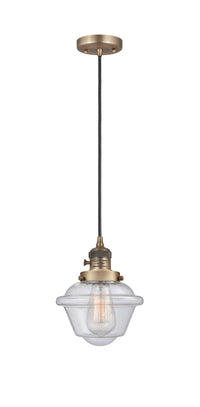 Franklin Restoration Mini Pendant Antique Brass