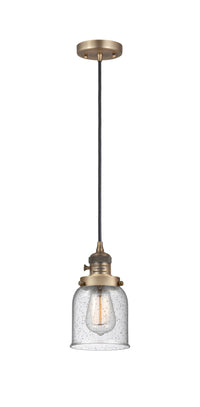 Franklin Restoration Mini Pendant Antique Brass