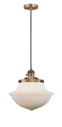 Franklin Restoration Mini Pendant Antique Brass